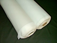 Bonded Interlining Blackout Curtain Thermal Curtain Lining Ivory And White