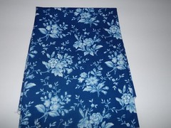Premium Quality Blue Floral Cotton Fabric Windham Fabrics – 1/2 yd x 44″