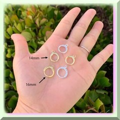 GoldieGuard Hypoallergenic Dangle Earring Hooks, 20 Pieces
