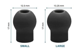 Adsoft POP Snap-On Silicone Eartips for ADC Adscope Stethoscopes 16 Pairs SM017