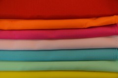 Polyester Poplin Fabric by the Bolt | 60″ | 120 Yards | Many Colors | Visa Poly