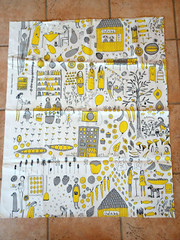IKEA Fabric Remnant 2015 Kajsa Aronsson Cottage Kitchen Farmcore 36×60″