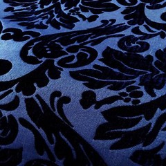 7 COLORS / Velvet Damask Tone on Tone Fabric