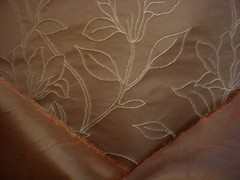 16-3/4 Lee Jofa ED85069 Radiance Botanical Silk Floral Damask Upholstery Fabric