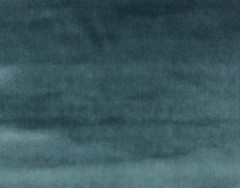 BALLARD DESIGNS SIGNATURE VELVET SPA BLUE SOLID FURNITURE FABRIC BY YARD 56″W