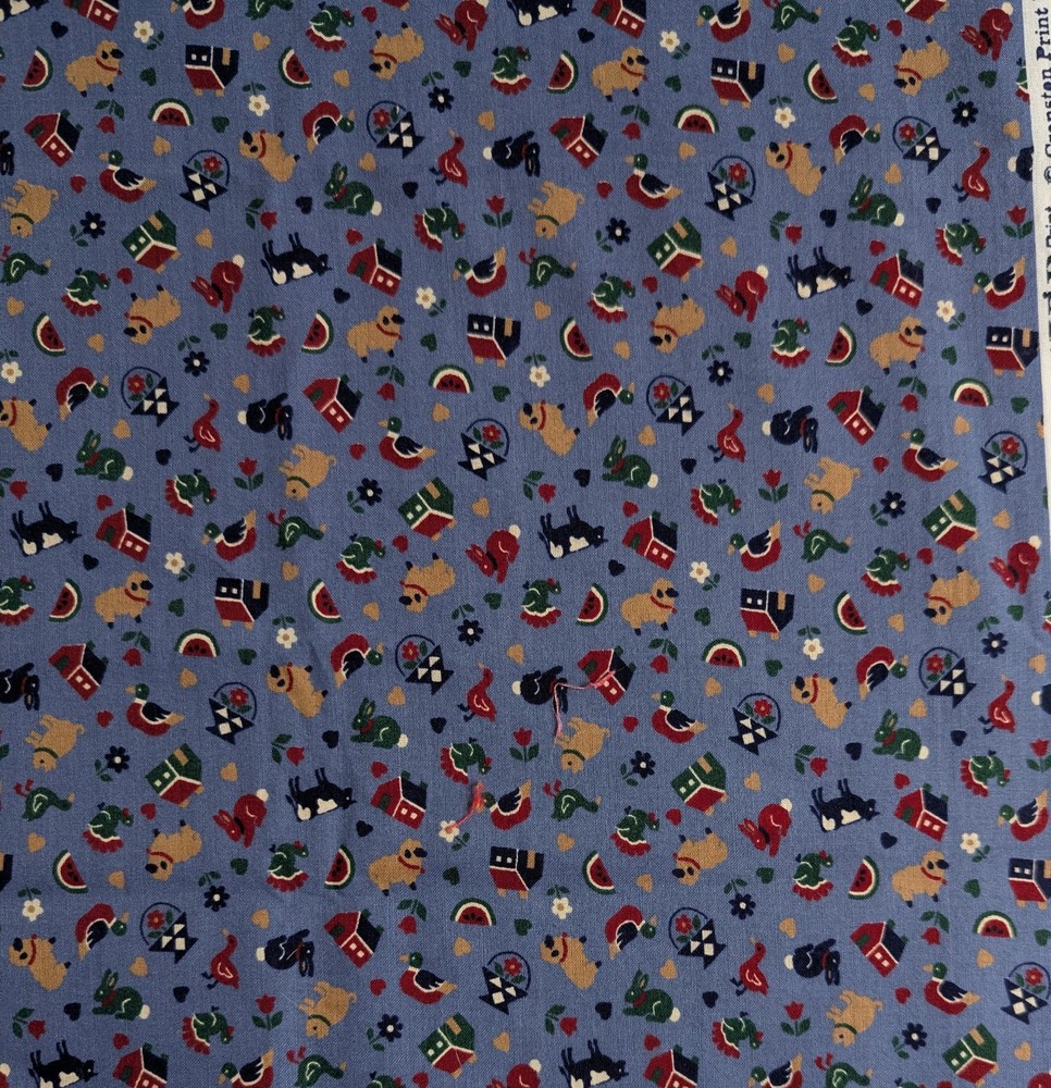 Cranston Print Works Co quilt fabric, 1 yd