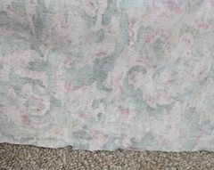 Raymond Waites Scotchgard Fabric Green Brown Red 134″ / 3.7 Yards x 55″ Wide