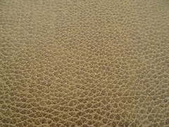 RICHLOOM BRYANT SMOKE FAUX LEATHER VINYL BROWN UPHOLSTERY FABRIC BTY 310FS