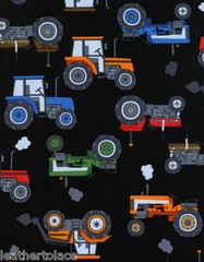 Timeless Treasures ~ ASSORTED TRACTORS Big Small ~ 100% Cotton Quilt Fabric BTY