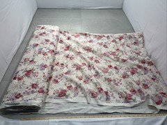 VINTAGE FLORAL TAPESTRY JACQUARD FABRIC BOLT 10+ YARDS 60–62” WIDE Selvedge