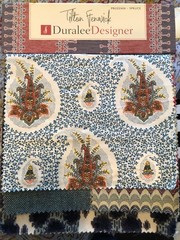 TILTON FENWICK Prussian – Spruce 51 pcs Fabric Sample Book