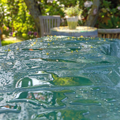 Clear Vinyl Sheeting, 5 Yard Roll of Transparent Plastic, Marine, Storm Windows
