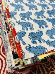 50 Mix Charm Pack Cotton Squares Patchwork Quilting Fabric Bundle Scraps Lot