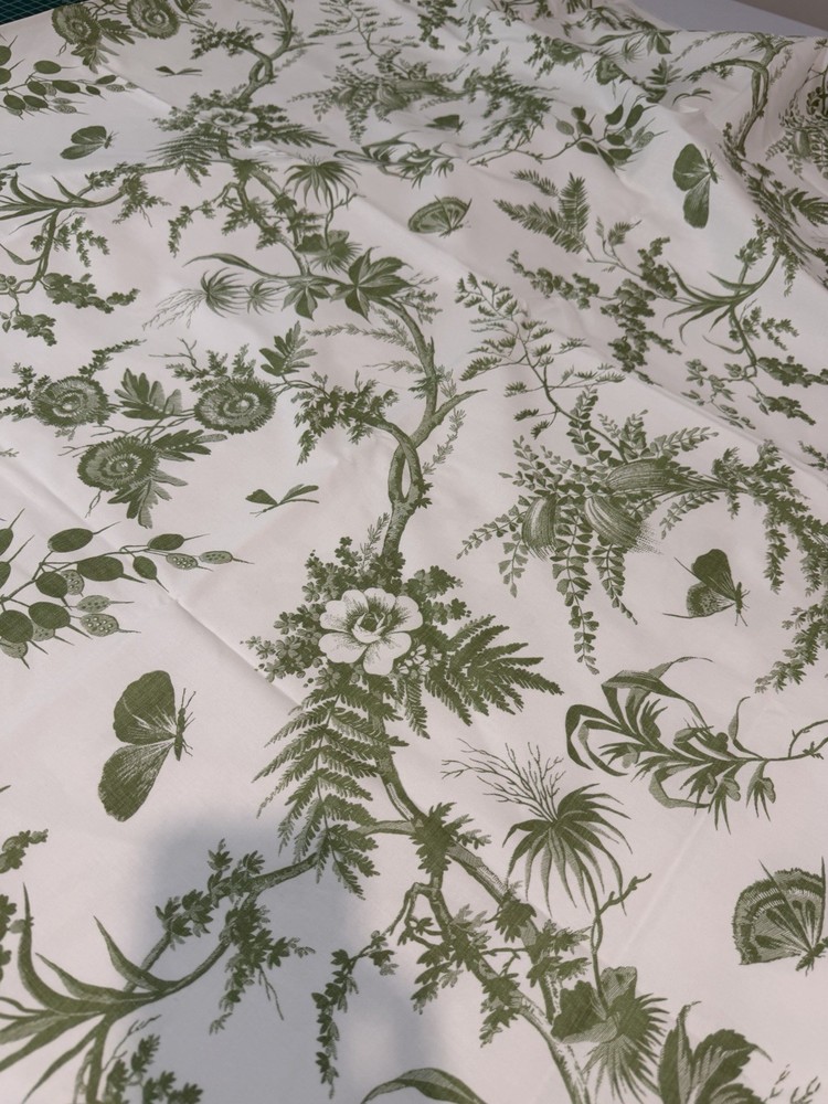 Thibaut Anna French Newlands Toile Green 1 Yard