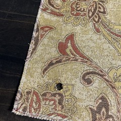 Casual Creations Vintage Upholstery Fabric Samples Brown Pattern 2 pieces 10X20