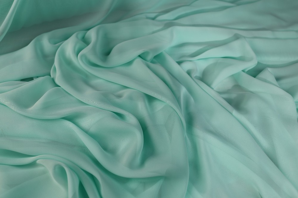 12 Colors Green-Yellow Hi Multi Chiffon Fabric – 60″ Wide SWATCH 2×2