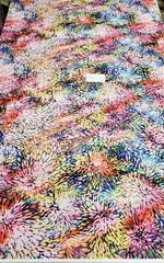 90/10 Stretch Chiffon Spandex Digital Print – 4 Way Stretch – “Tie Dye Blossom”