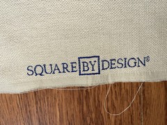 Square By Design Toys With Wheels Fabric pillow Chair Cover Embroidered USA