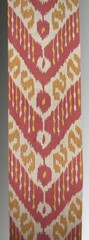 11 Yard HAND MADE UZBEK Natural 100% COTTON IKAT FABRIC # 5671