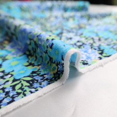 100% Cotton Flannel Fabric, Floral Printed(4 Types) – By the Yard