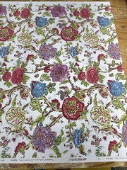 Pondicherry For Schumacher 1 1/4 Yard Plus Exrtra Large Piece On Bias