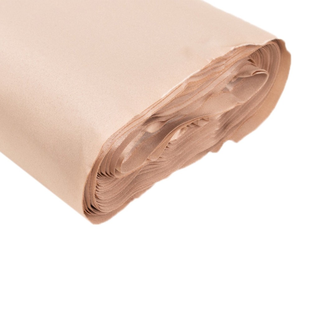 Nude SATIN FABRIC 54″ x 10 yard DIY Wedding Party Crafts Sew Decorations