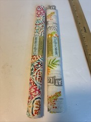 Crafters Square Fabric Lot Of 2 18”x21” Craft Cotton Fabric