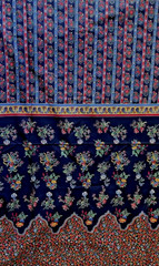 VTG Concord Fabric Double Borders Print Stripes Florals & Paisley BTHY