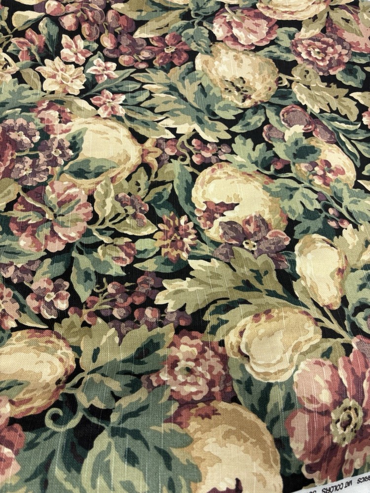 Approx 12 Yds P. Kauffman Designer Fabric Floral