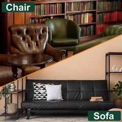 Faux Leather Fabrics, 54×36 Inch Waterproof PU Faux Leather(Dark Brown)