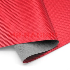 Red Carbon Fiber Fabric Cloth Marine Vinyl 54″ Wide Plain Weave Upholstery