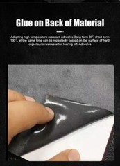Self Adhesive Faux Suede Fabric Wrap Film Sticker Stretch Diy Car Interior Craft