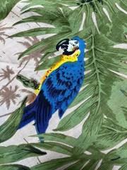 Multi Parrot Indian Cotton Fabric Dressmaking Sewing Running Fabric 10 Yards US