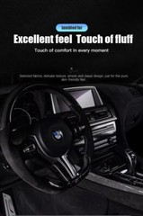 Self Adhesive Faux Suede Fabric Wrap Film Sticker Stretch Diy Car Interior Craft