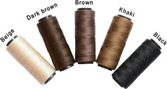 3 Rolls Sewing Threads Weaving Threads Using for Hand Sewing Hair Weft Hair Exte