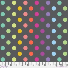 NEW RELEASE Tula Pink GRAYWORKS Birthmark Street in Carbon Cotton Fabric