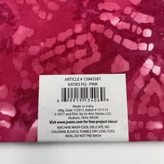 8 Fat Quarters Cotton Quilt Fabric 18″x21″ Bundle, Red, Pink, Purple, New