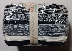 Shades of Black Fat Eighth Bundle by Me & my Sister for Moda. Very HTF. 22145F8