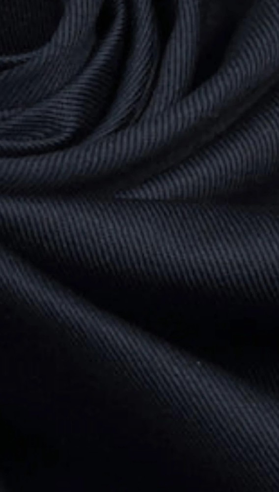 $28 for 2 Yards – Real Wool (Cavalry Twill) Suiting Fabric – Navy Blue Color