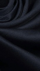 $28 for 2 Yards – Real Wool (Cavalry Twill) Suiting Fabric – Navy Blue Color