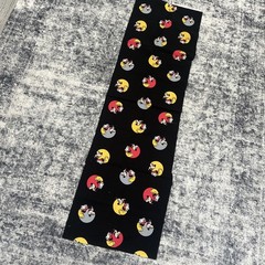 Mickey Mouse in Dots Disney Springs Creative Products fabric Black 12.5×44″