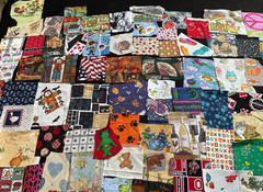 New Quilting Fabric Scraps For Quilts Scrapbooking Crafts – Lot of 30
