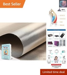 Faraday Fabric Kit 42” W x 9ft Personal Privacy Protection Fabric, Nuclear R..,