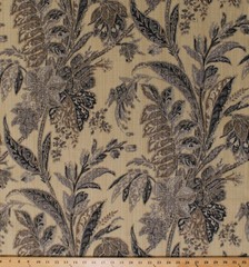 Tommy Bahama Cayo Vista Fabric Print by the Yard – Graphite (800641) D795.22