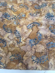 10 Yards Of Batik Fabric Bundle B- 5 Cuts@ 2 Yards Each-100% Cotton