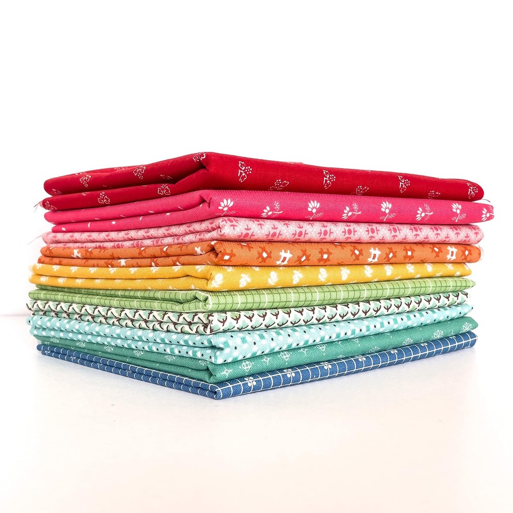 Prim Fat Eighth Bundle (10 Pieces) by Lori Holt for Riley Blake (LH.PRIM.A.10FE)