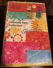 Annie’s Creative Quilters Fabric + Pattern Faithfully Yours Collection FQ063 New