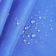 Gryvmnos 1200D Thickend Waterproof Canvas Fabric by 1 Yard Pre-cut, Soft Blue