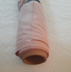 Dusty Mauve Pink Cotton or blend Sturdy Med Weight FABRIC 55″ x 2.3 Yds