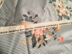 P. KAUFMANN FLOWERS FABRIC 7 Yards X 54”